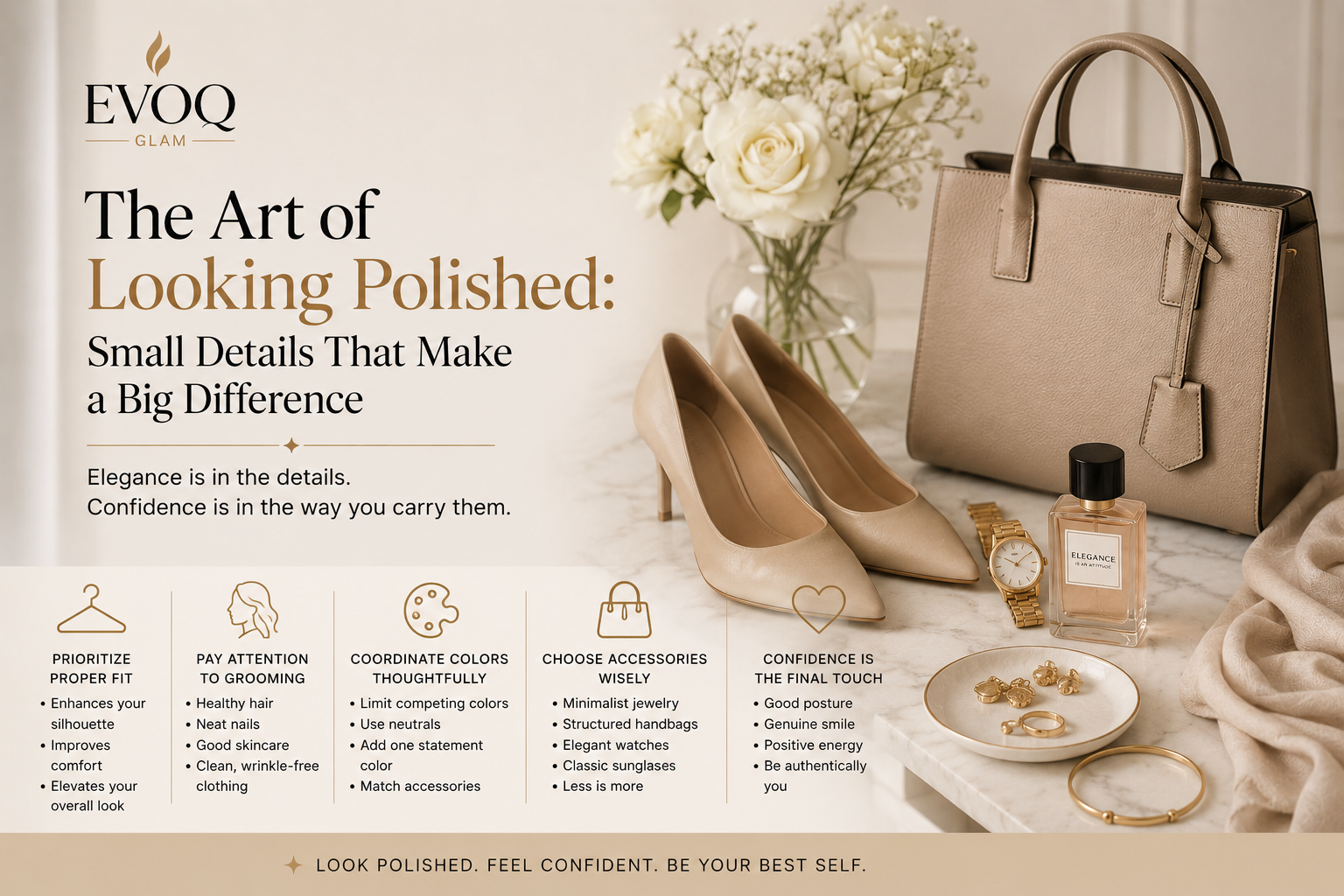 The Art of Looking Polished: Small Details That Make a Big Difference
